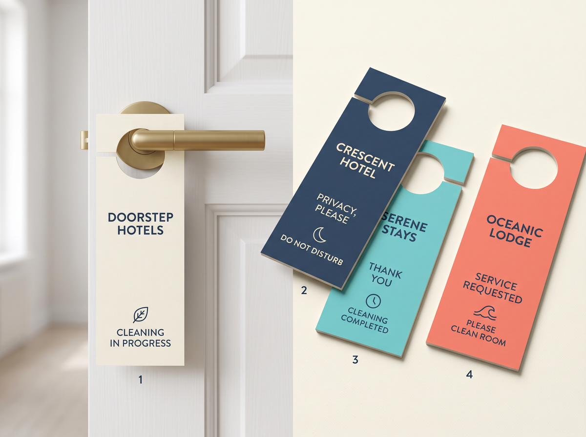 Custom Door Hangers Printing