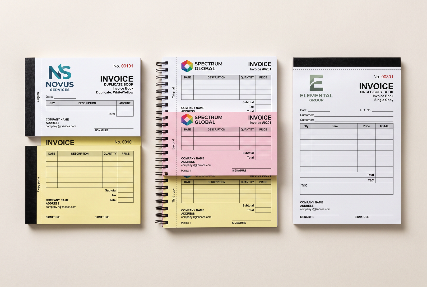 Bill book Printing