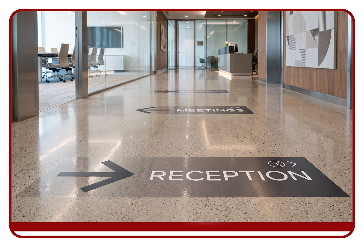 Floor Sticker Branding