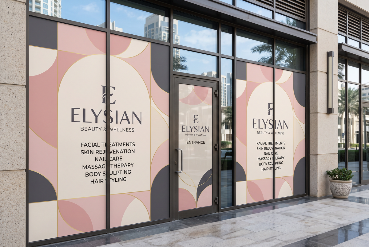 Full Window Sticker Branding