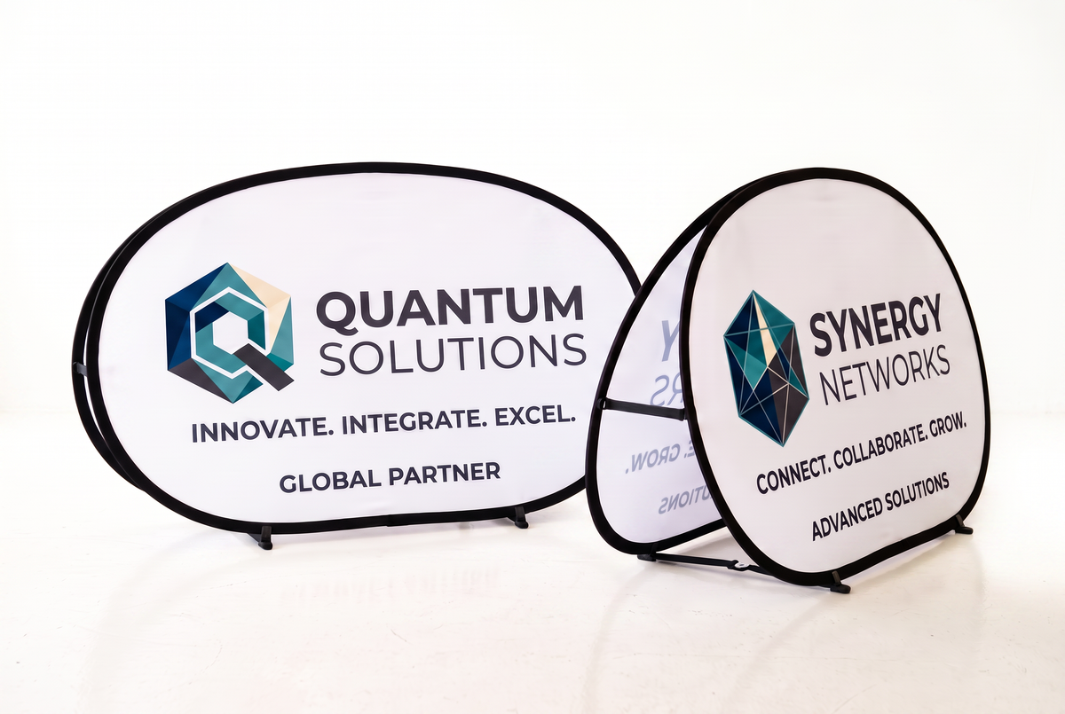 Personalized Pop-Out Banners