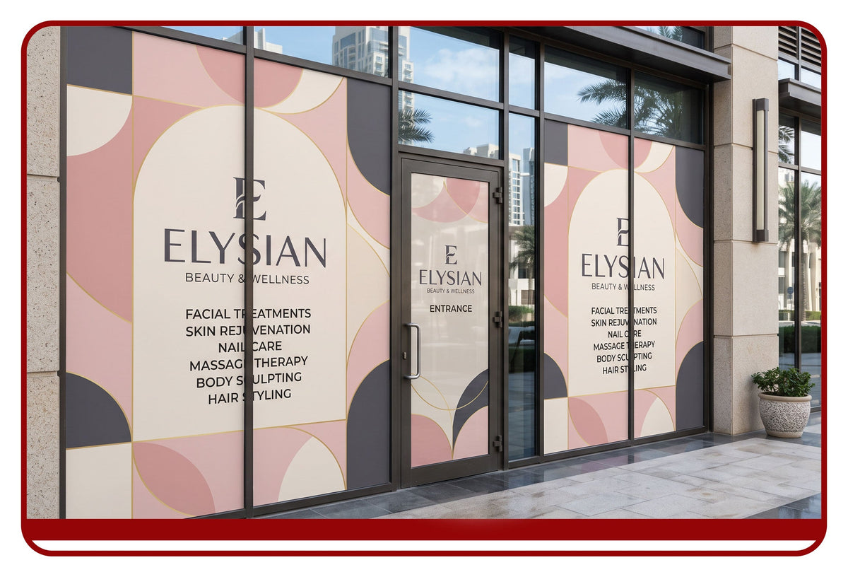 Full Window Sticker Branding