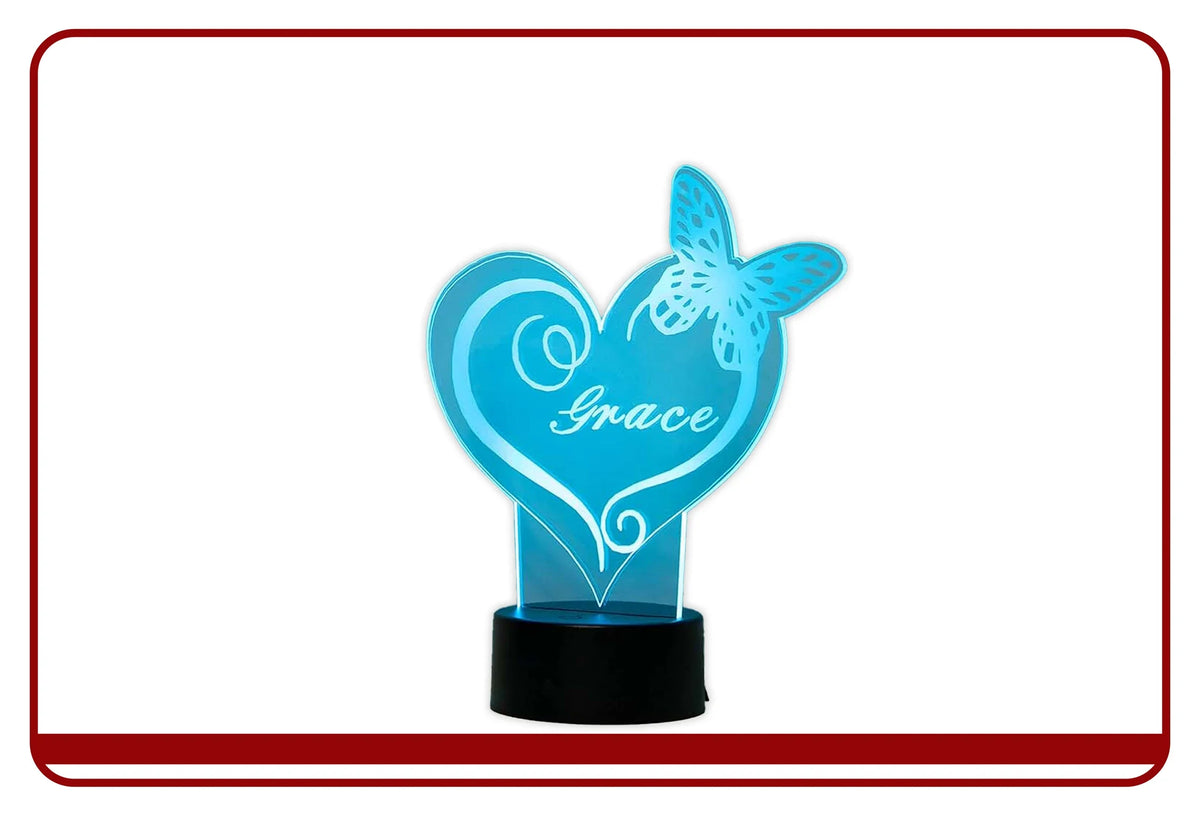 Clear Acrylic Board Engraving