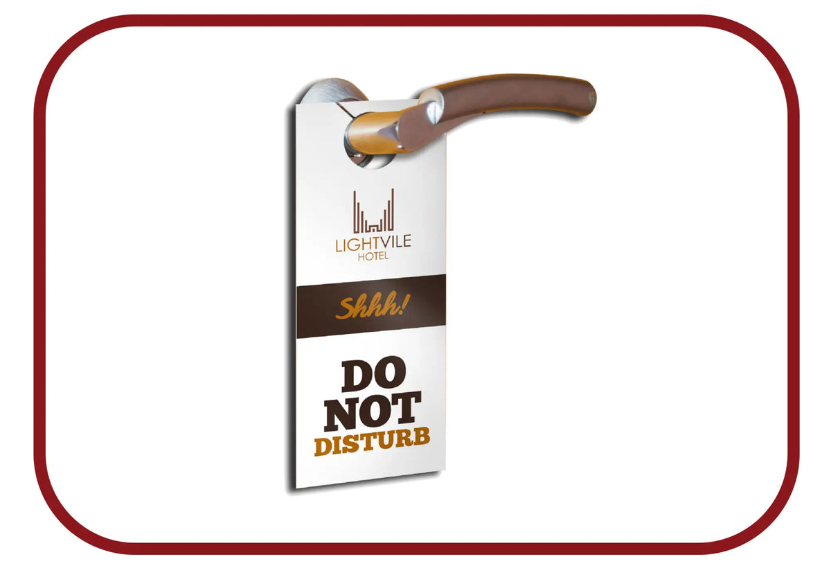 Custom Door Hangers Printing