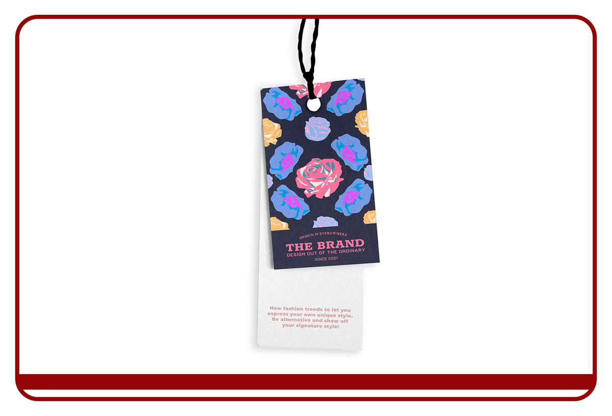 Personalized hang tags