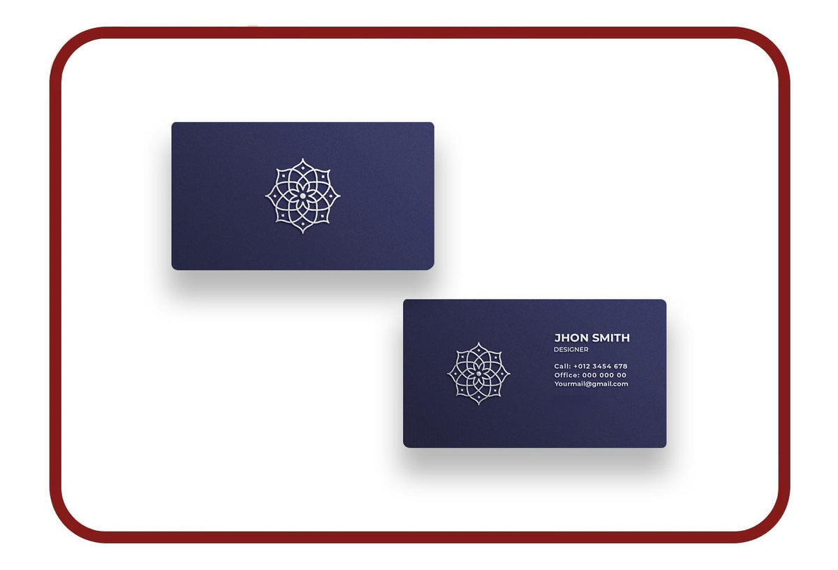 UV Business Card - High quality UV printed business cards