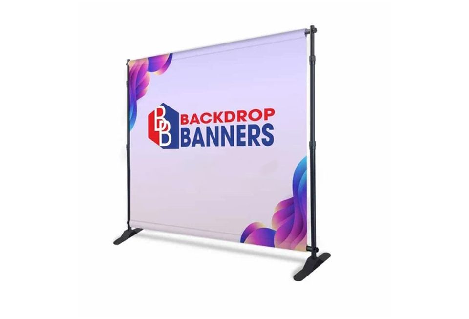 Event backdrop printing