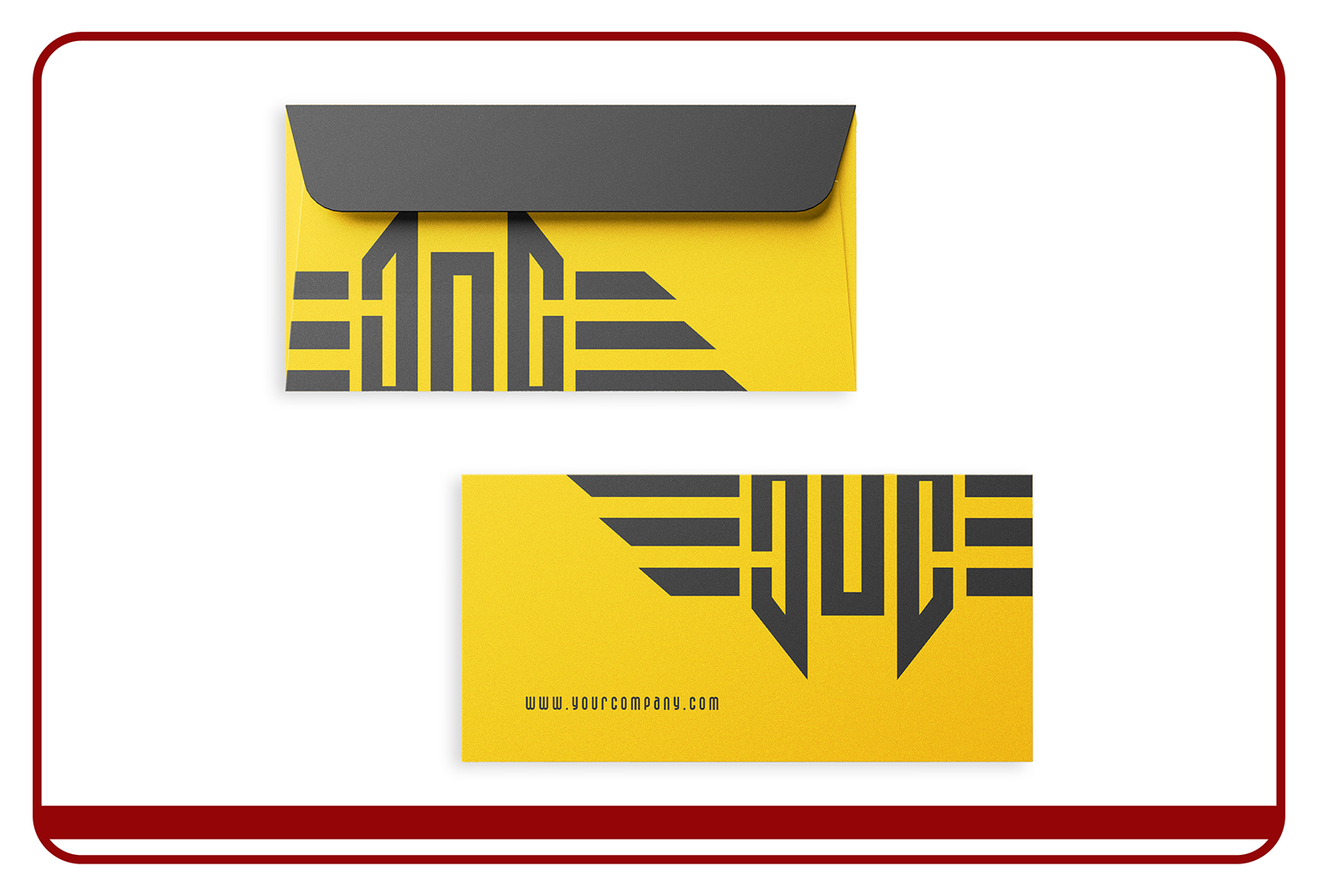Branded envelope printing