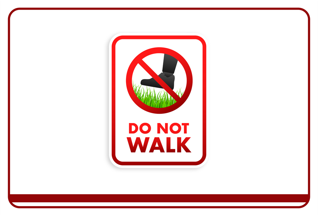 Colored Directional Sign - LasercoPrint