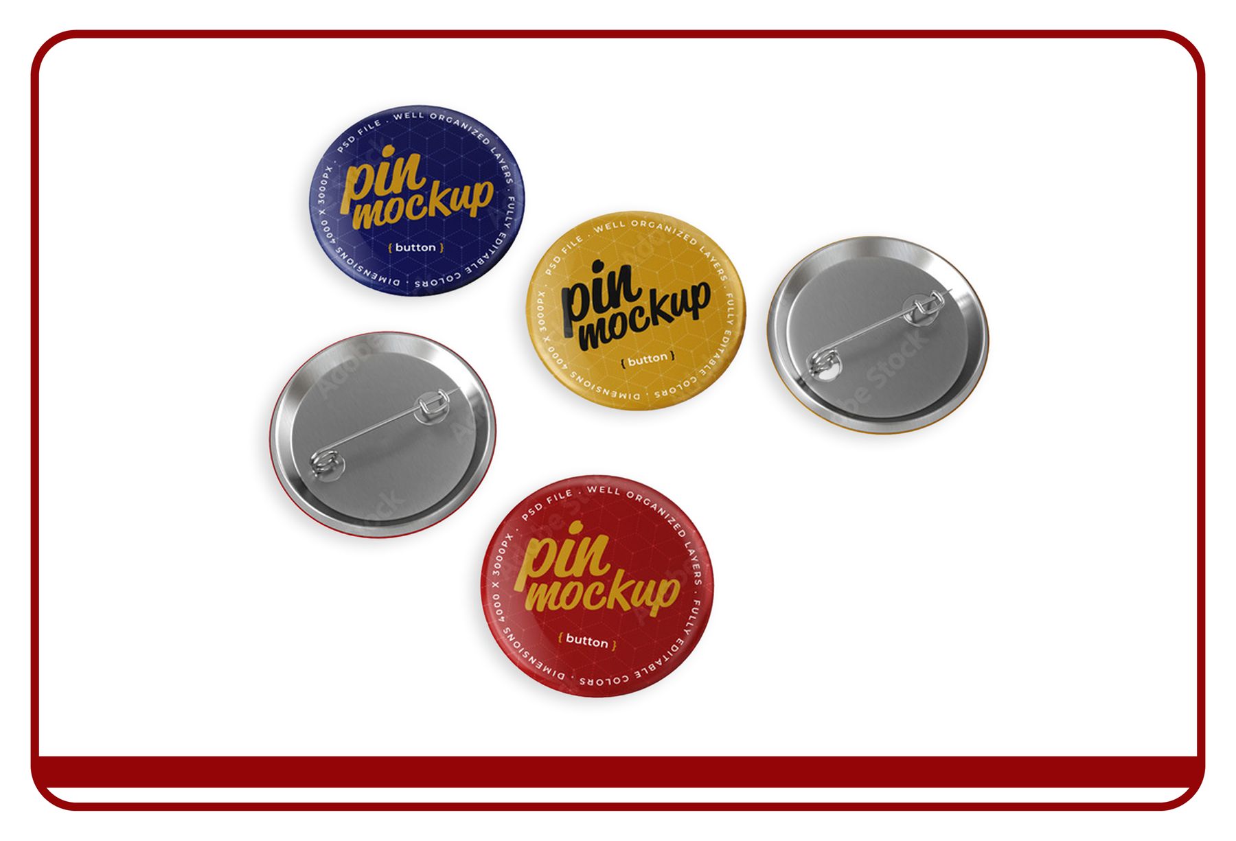 Custom Button Pins