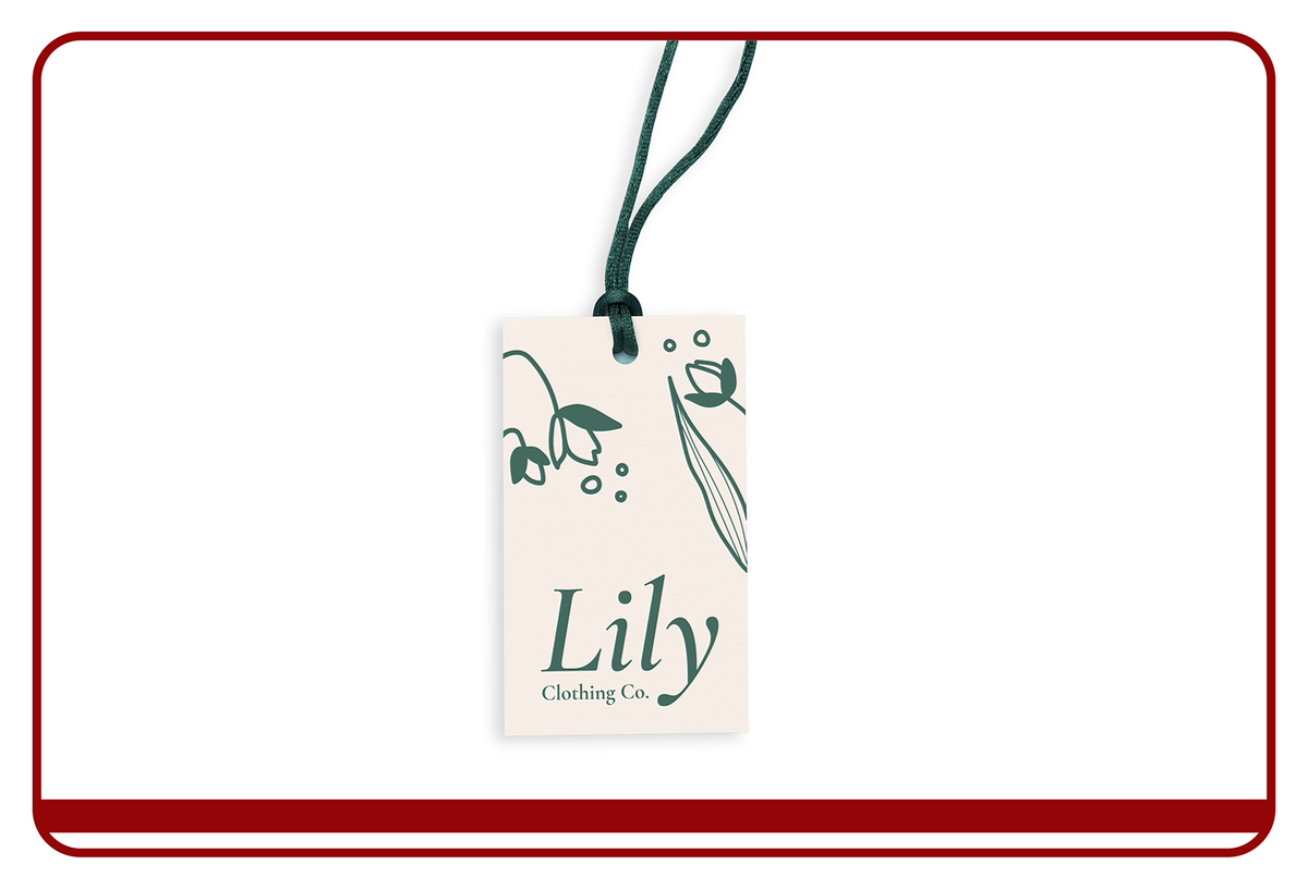 Custom hang tags