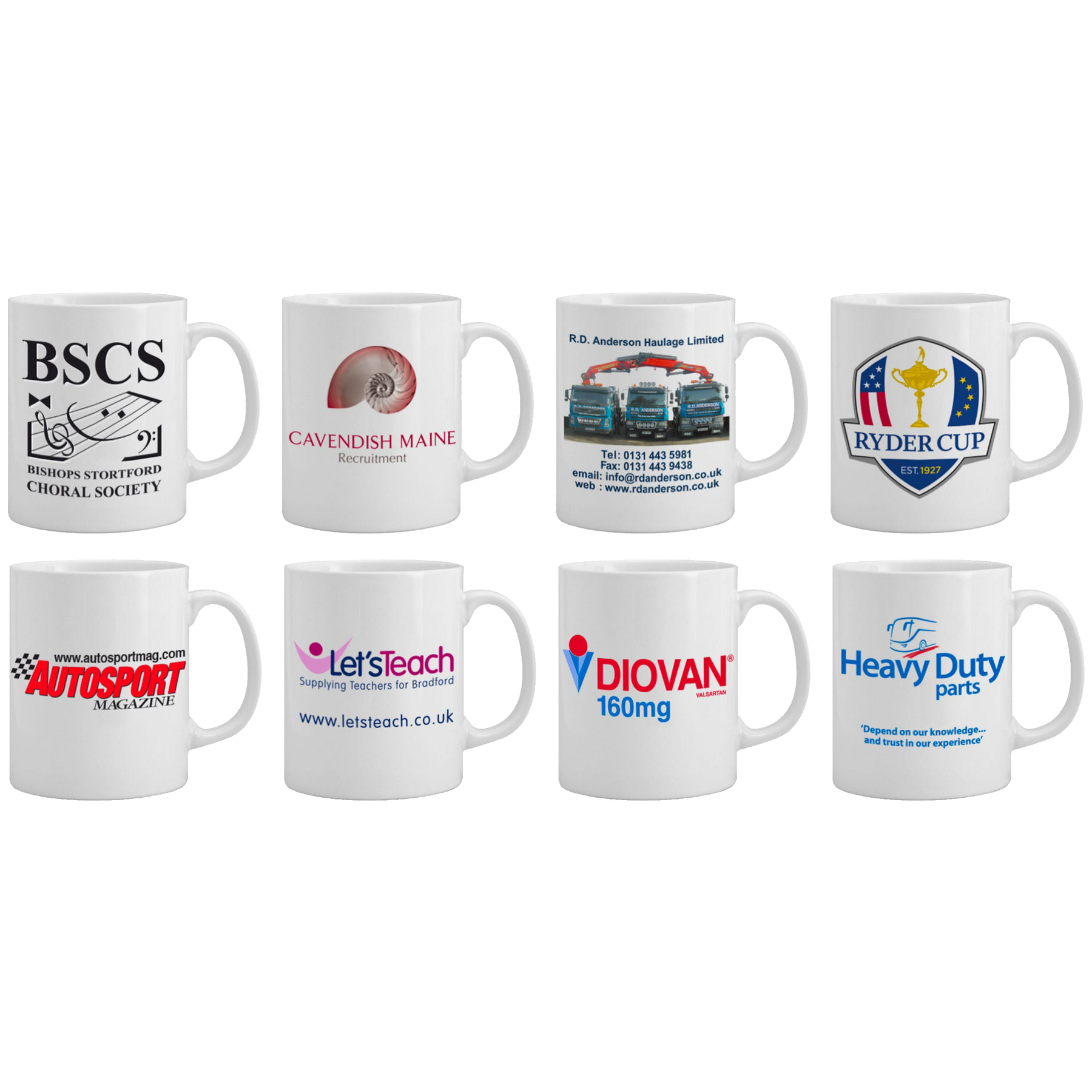 Custom mug printing services