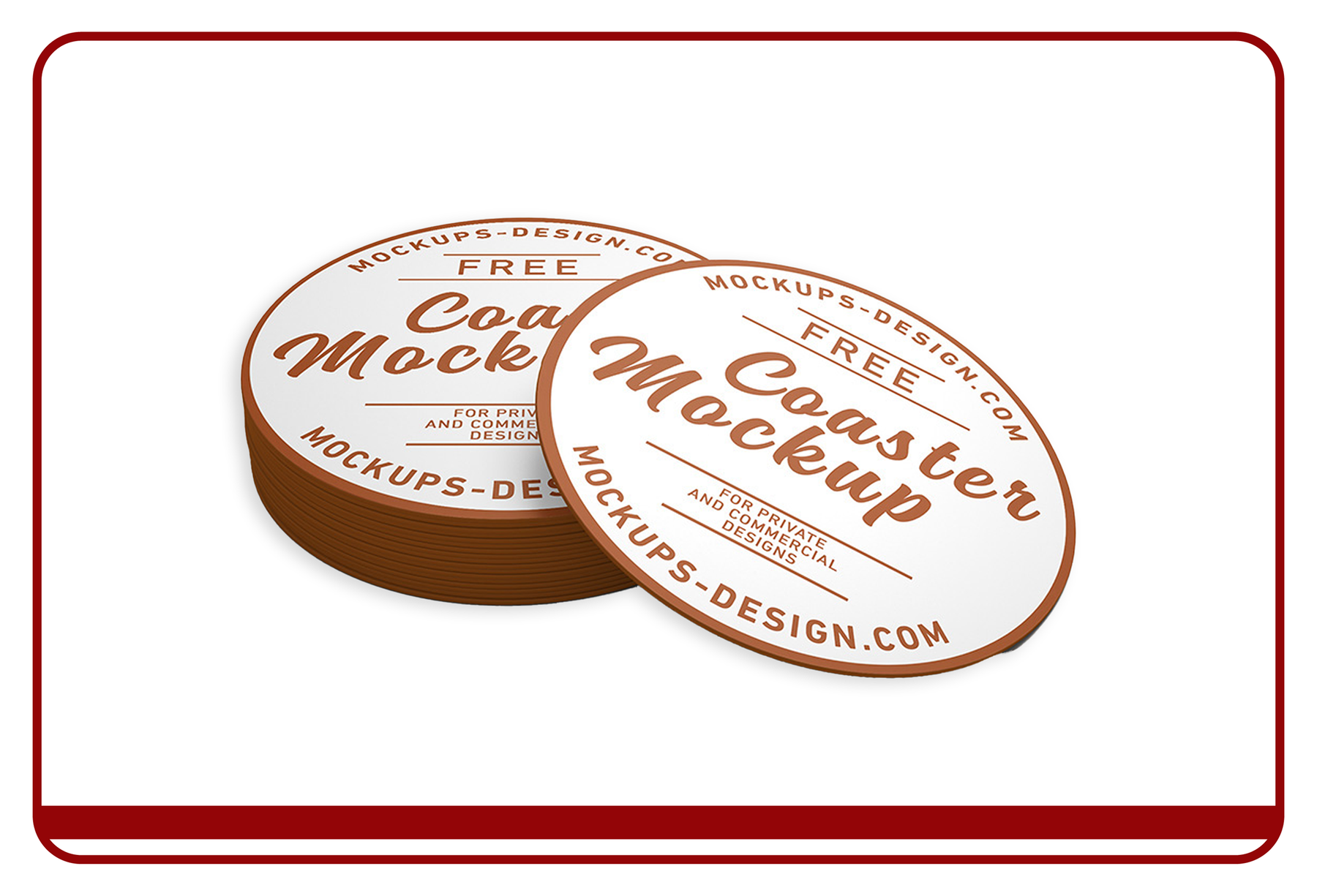 Custom Printed Tea Coasters