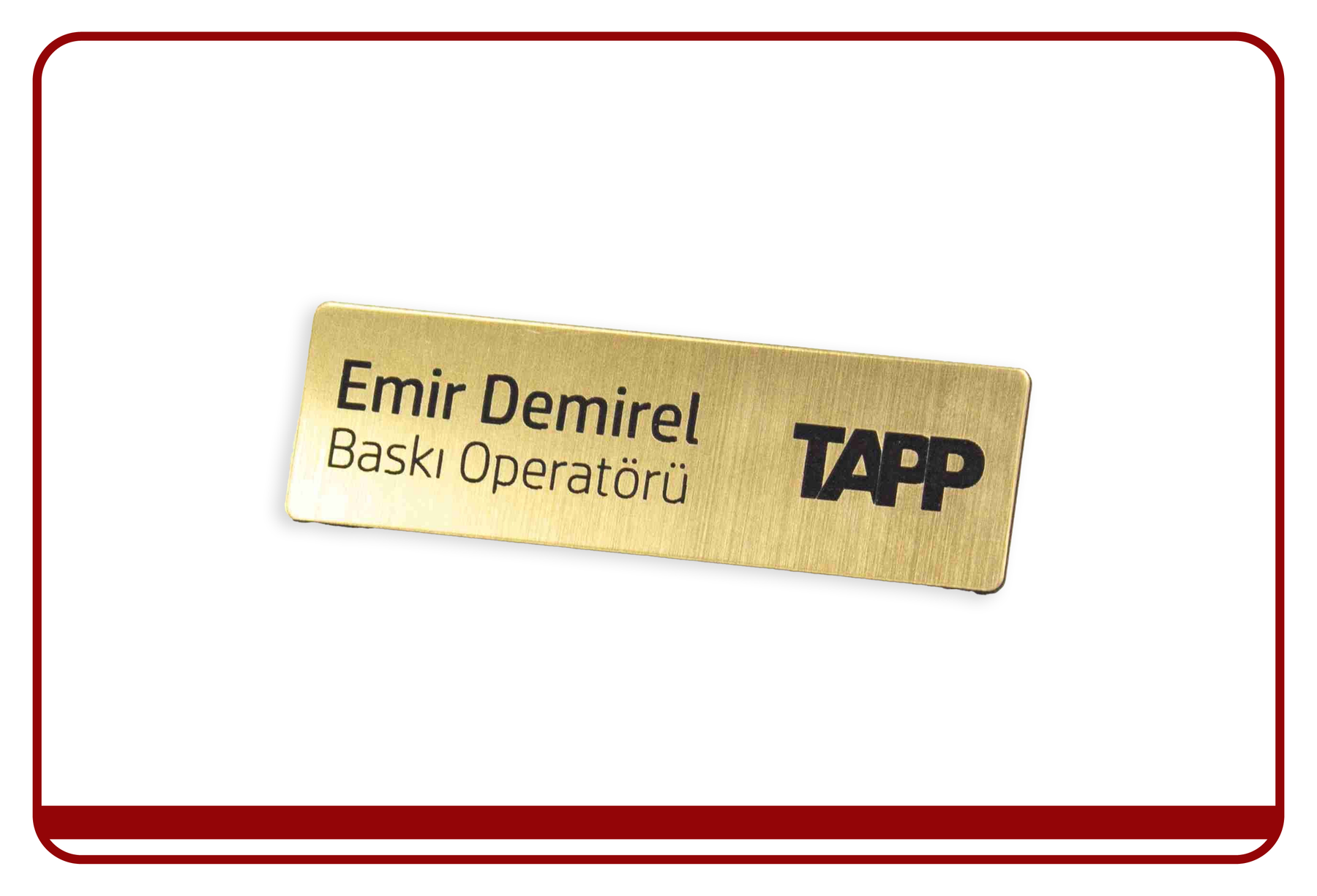 Custom PVC engraving