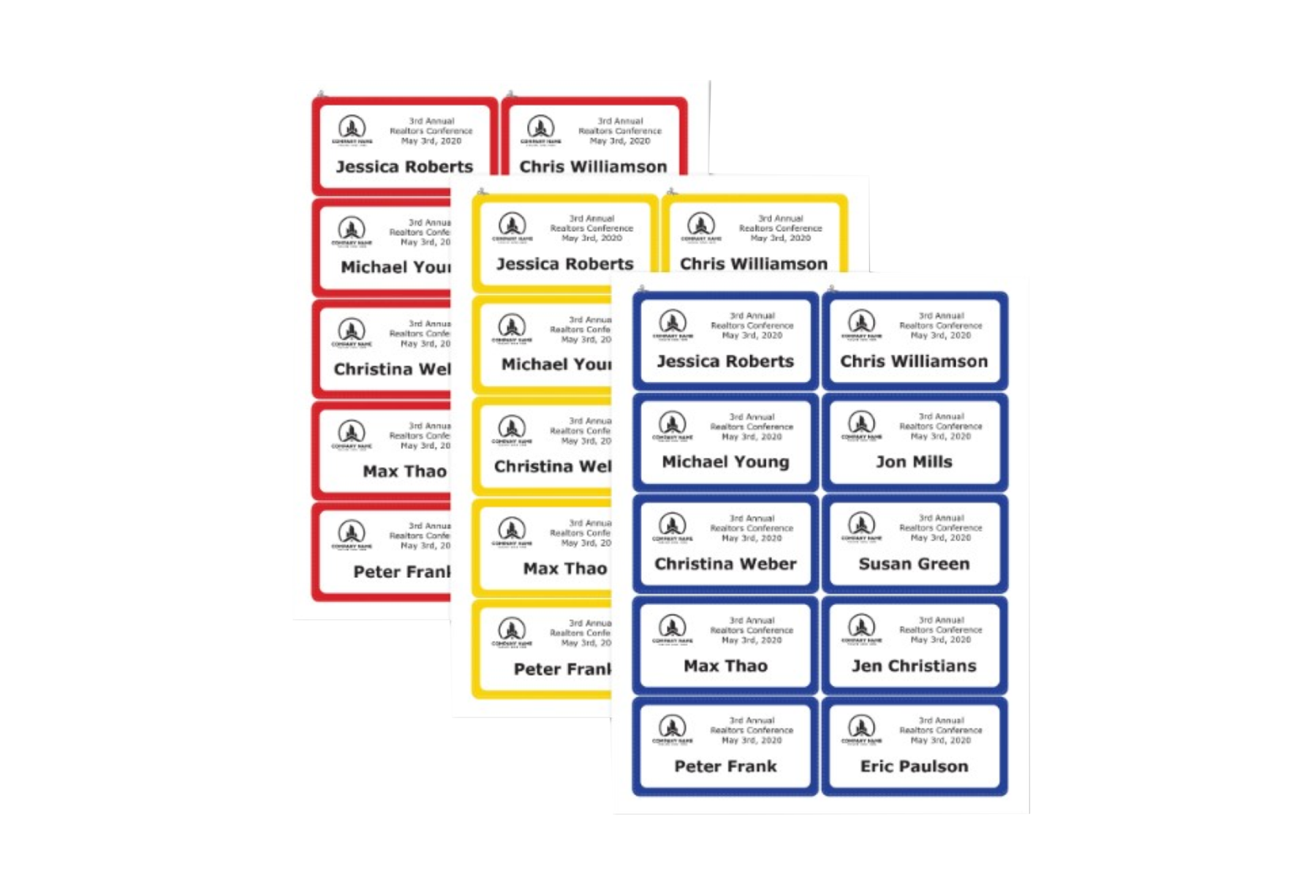 Custom sticker labels