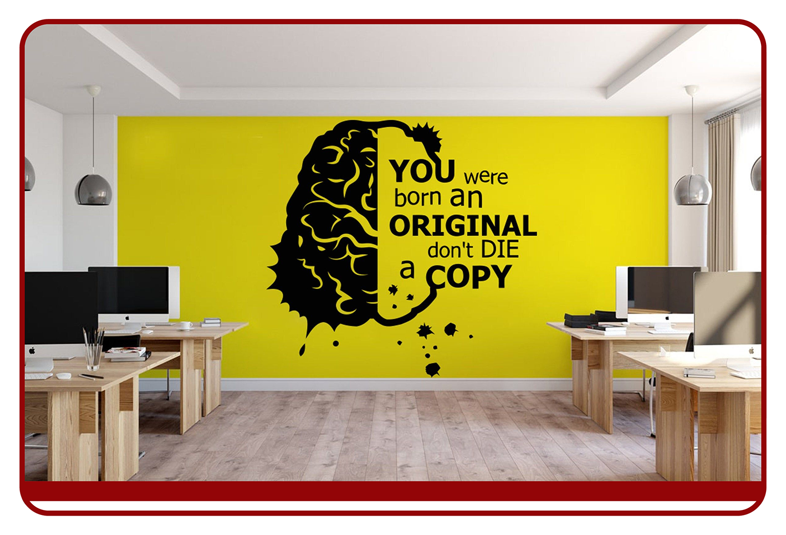 Custom Wall Front Branding