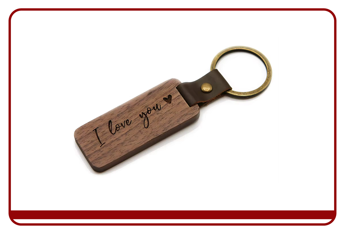 Custom Wooden Keychains