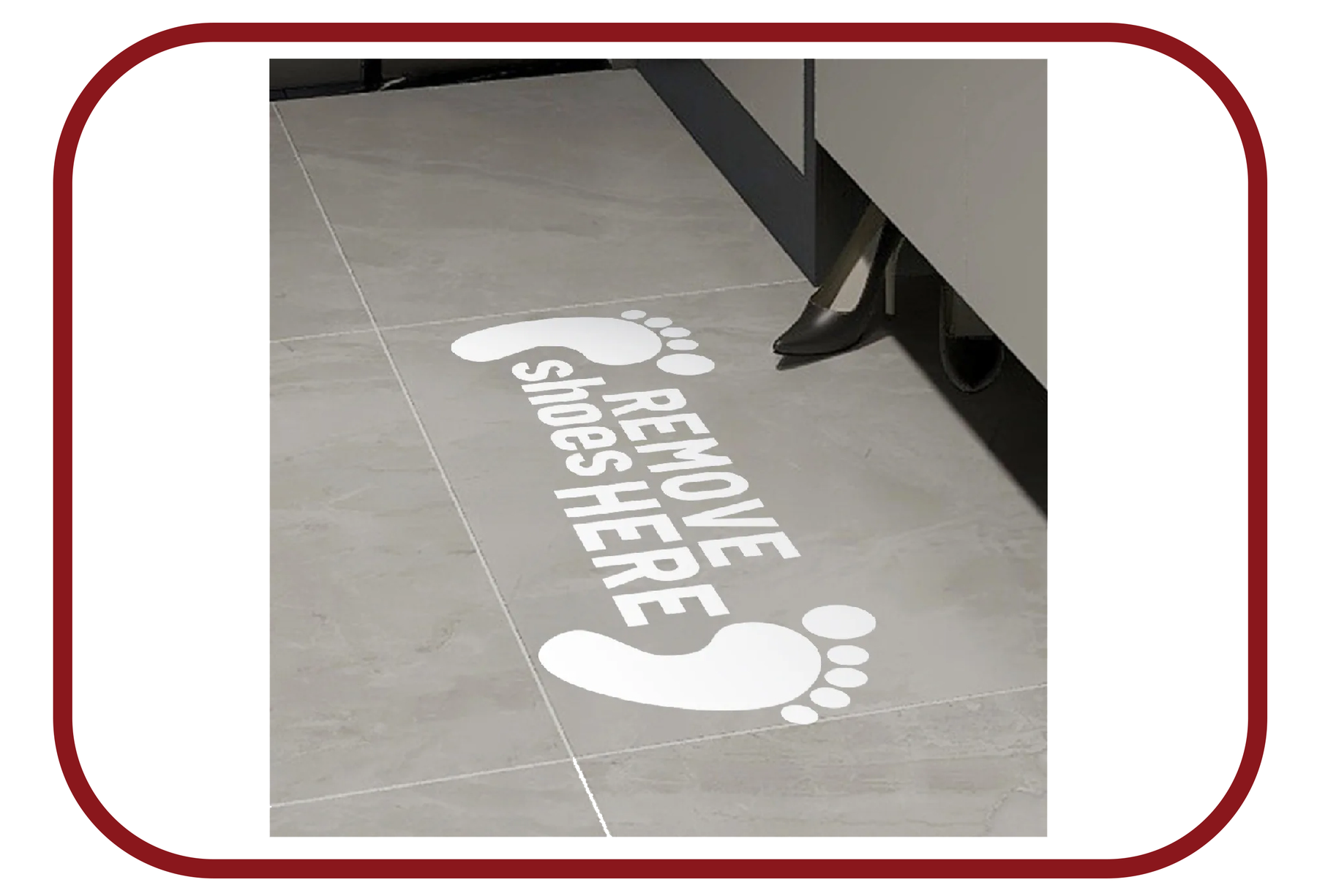Directional Floor Sticker