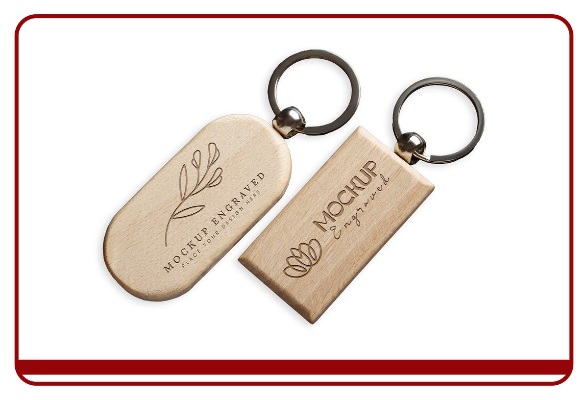 Eco-friendly keychains