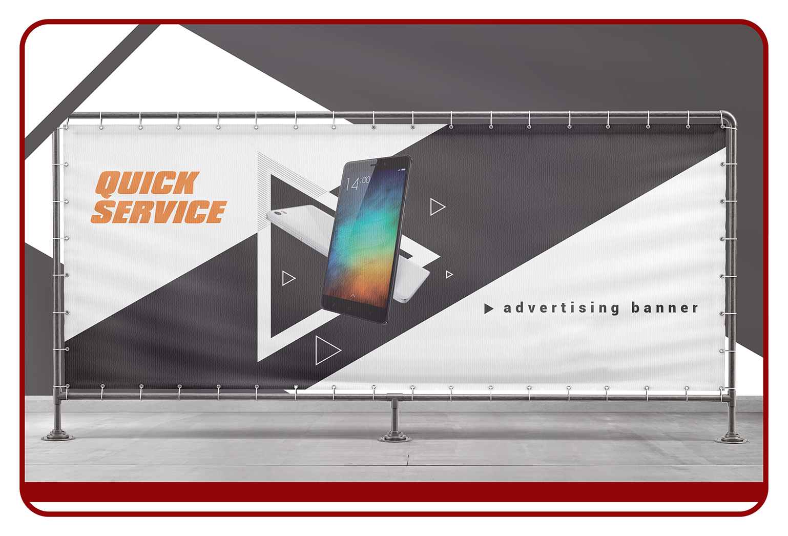 Event wall branding