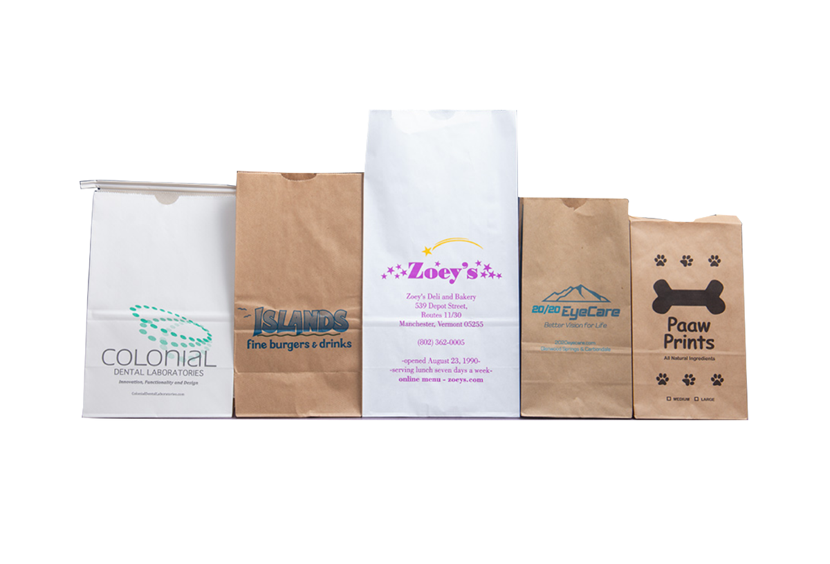 Fast Food Paper Bag Printing