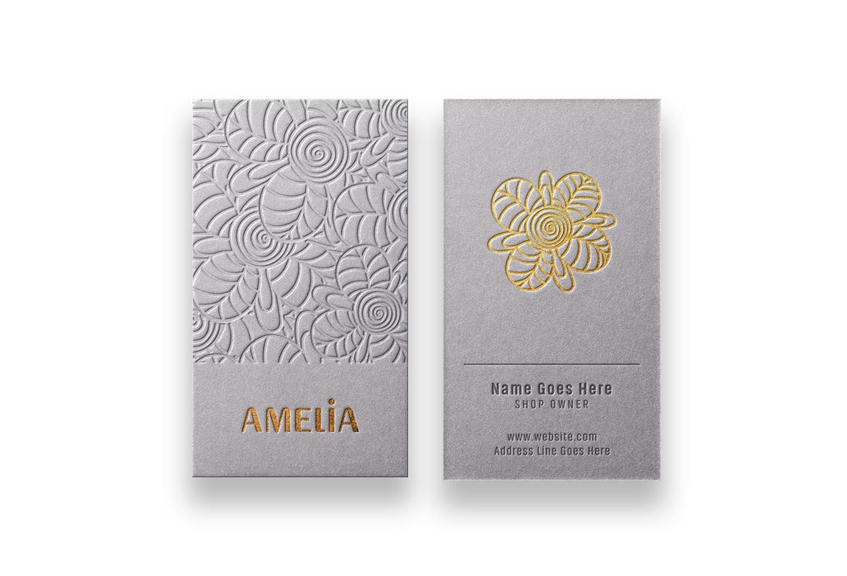 Gold Foil Business Card