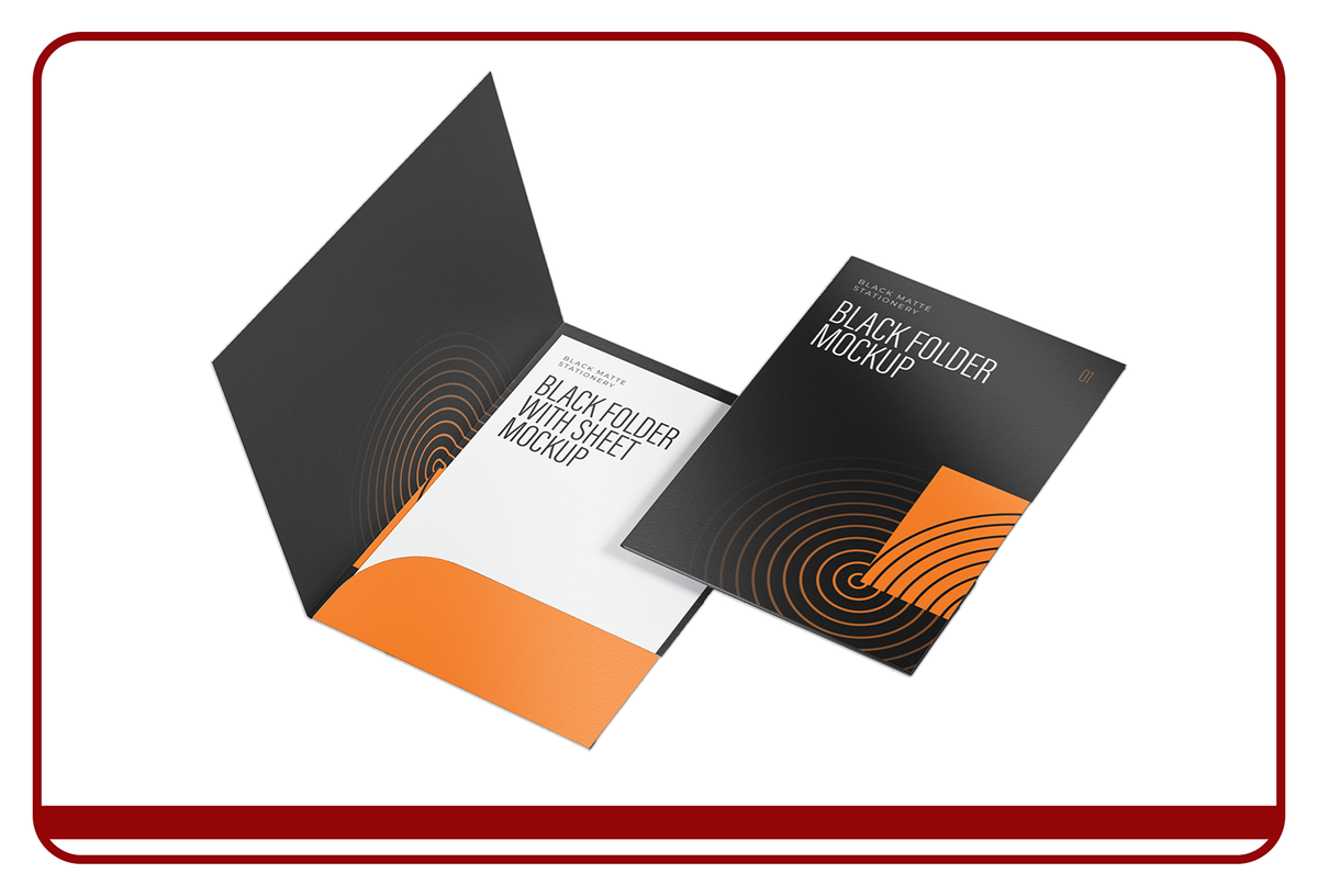 High-Quality Folder Printing