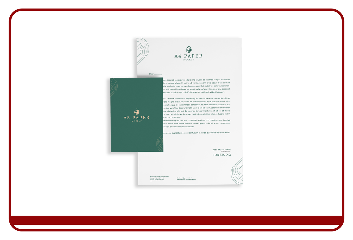 High-Quality Letterhead Printing