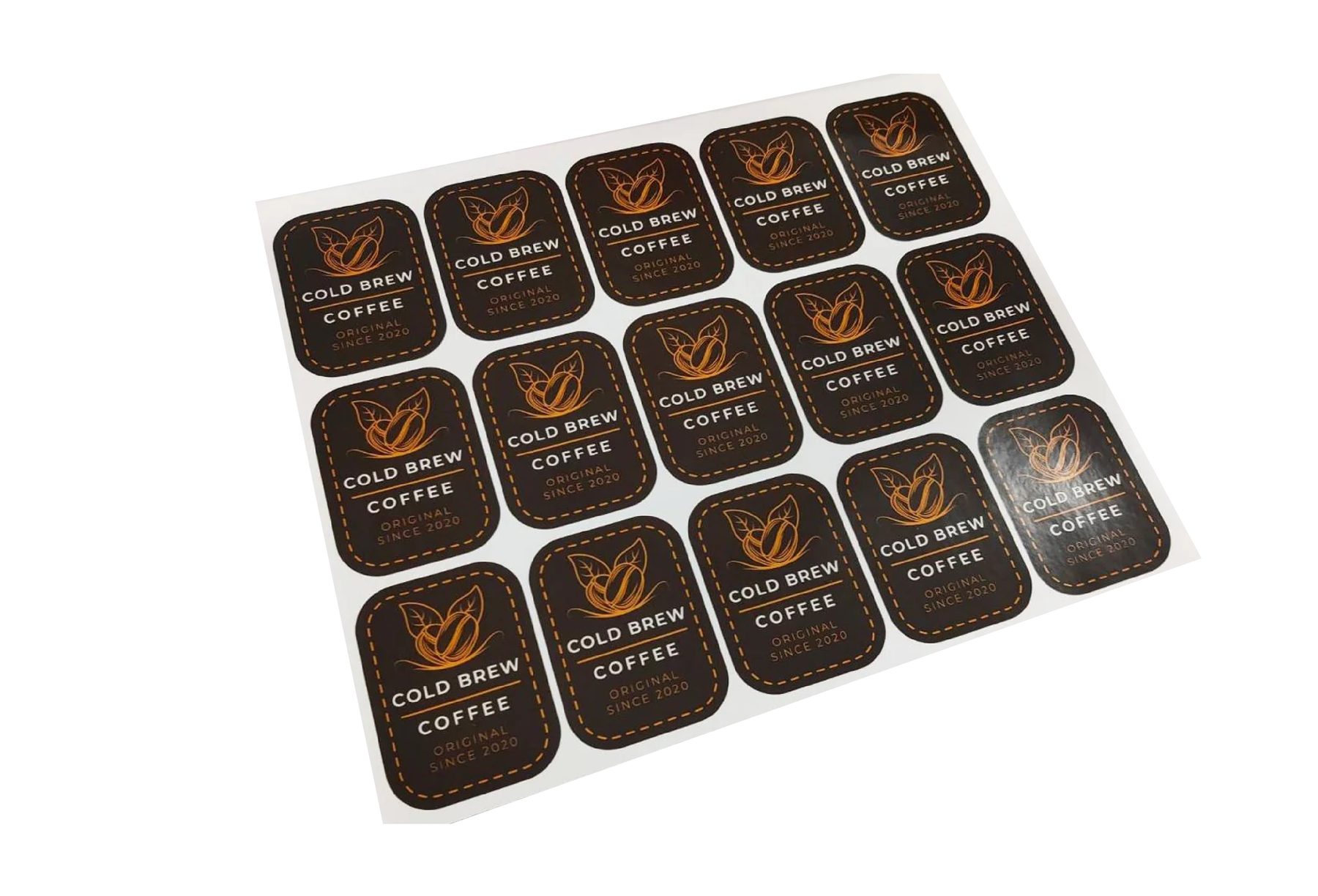 High-quality sticker labels