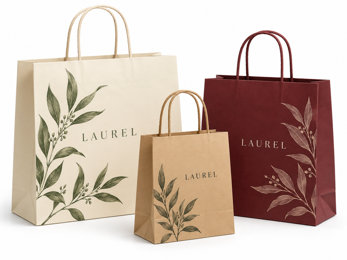 Printed paper bags