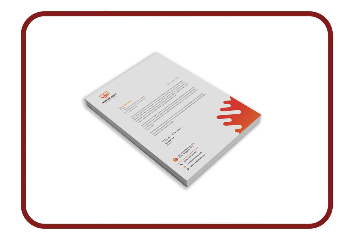 Personalized Letterhead