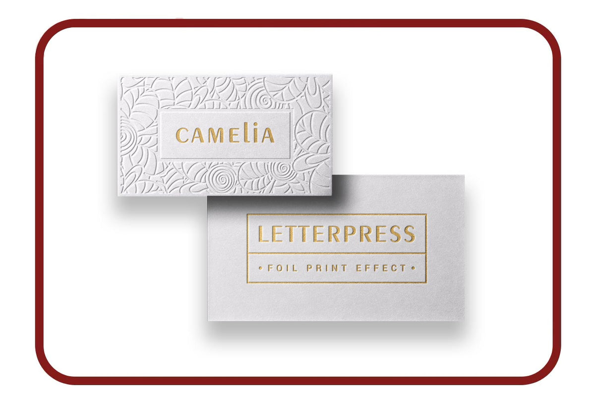 Letterpress Business Card