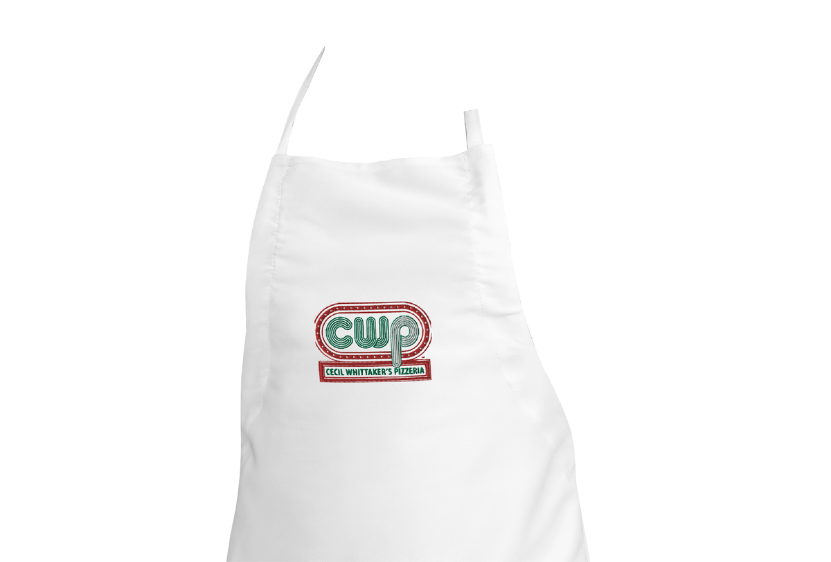 Personalized apron embroidery