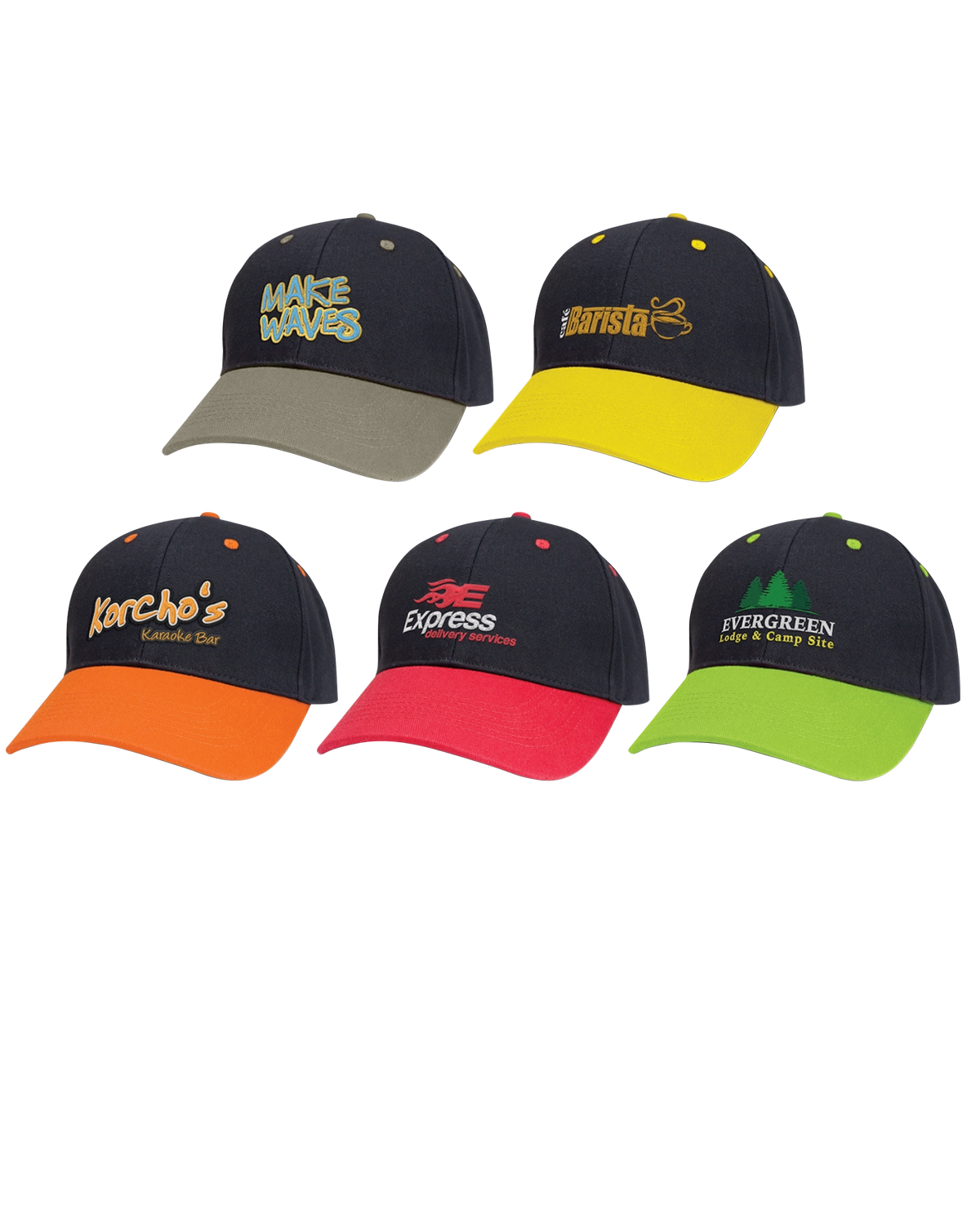 Personalized cap printing