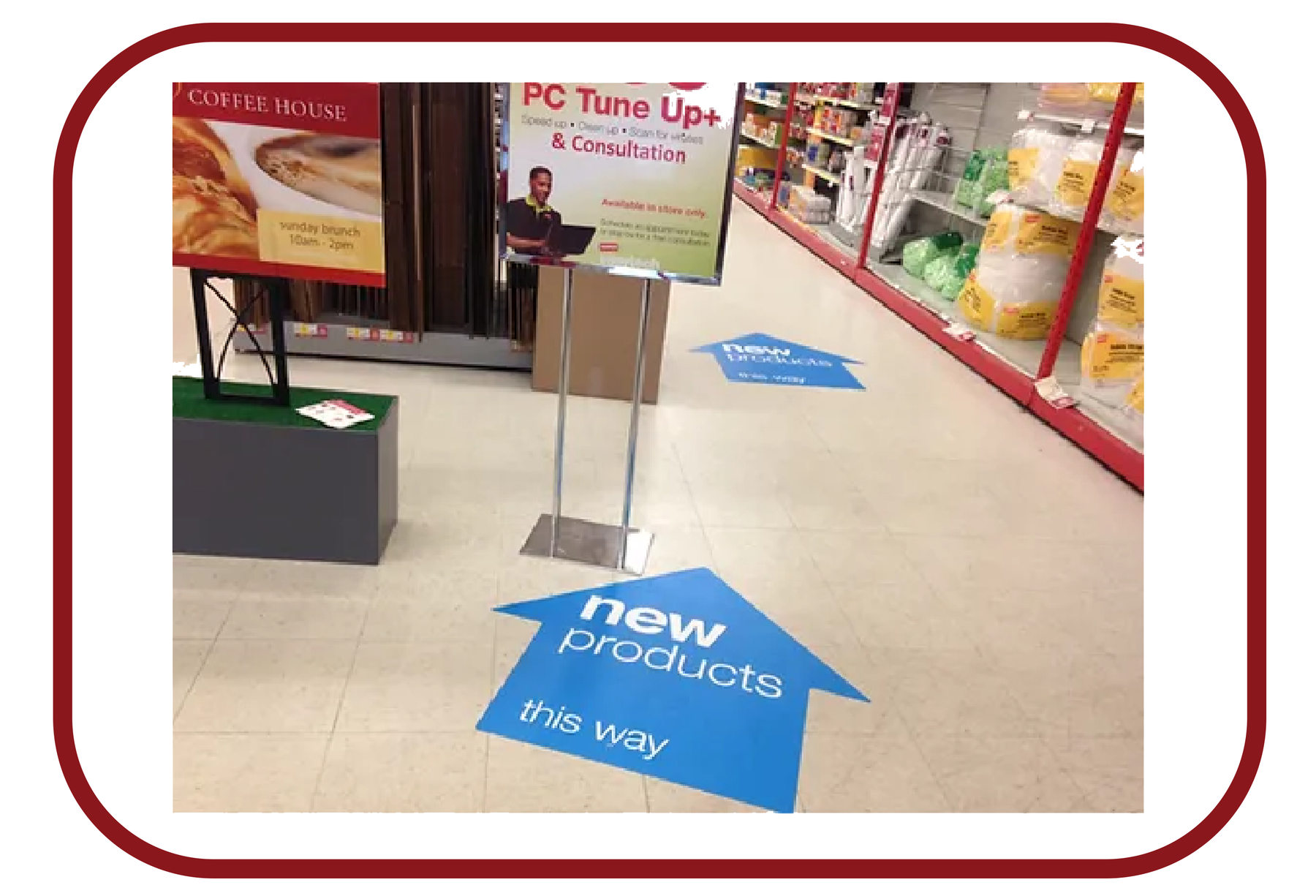 Personalized Floor Sticker