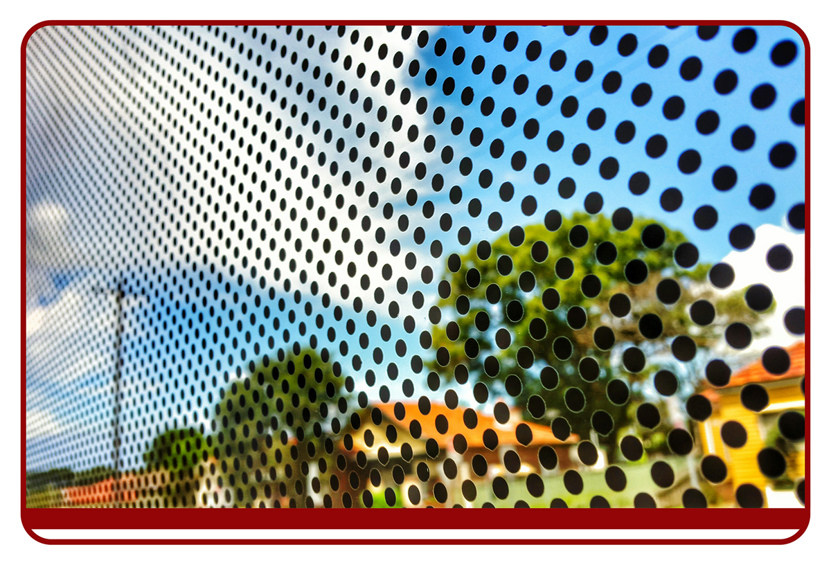 Personalized One Way Vision Printing
