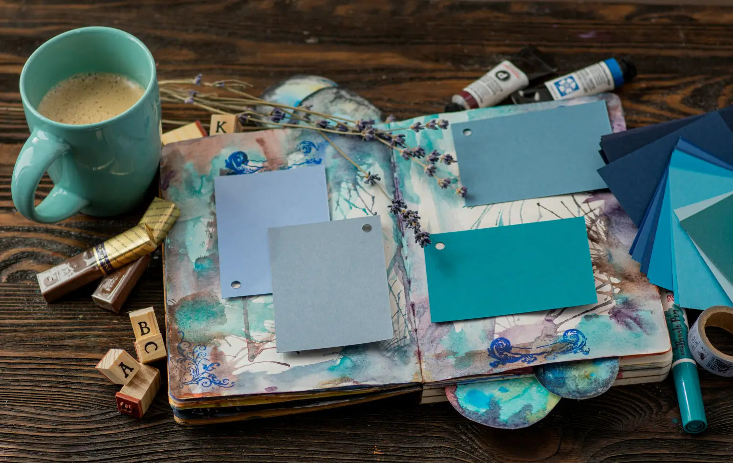 Vintage rubber stamps