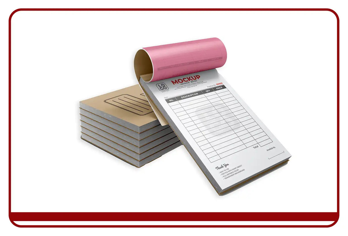 Company Bill Book Printing