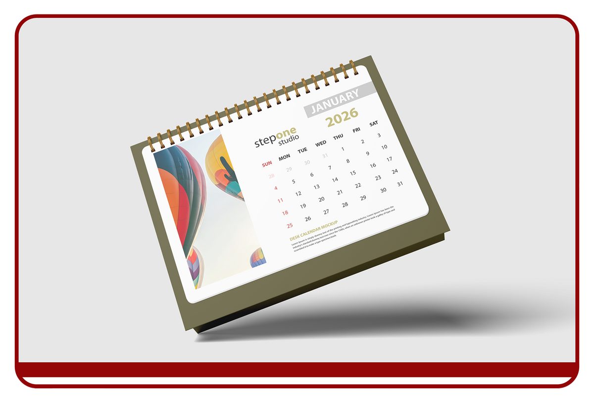 printed calendar for marketing