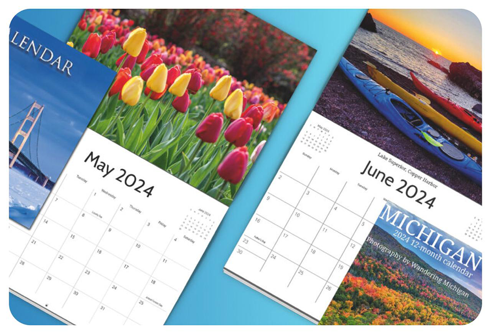 Promotional calendar printing