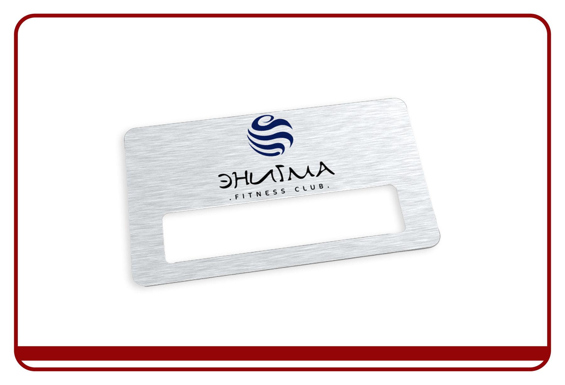 PVC nameplate engraving