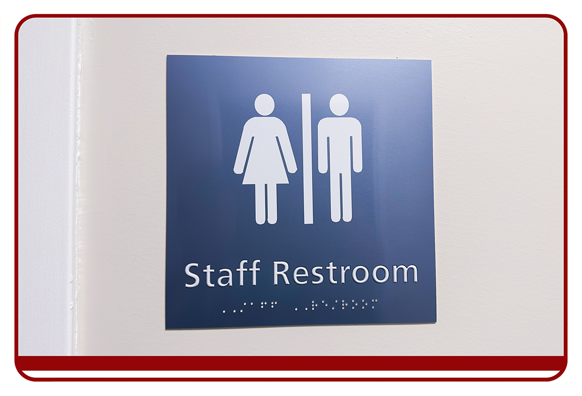 Restroom Signage