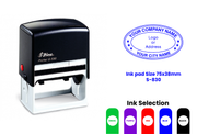 S-830 Self-Inking Rubber Stamp