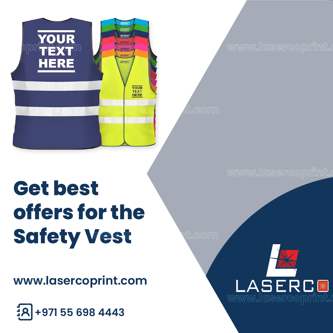 Safety Vest Jackets Printing in Dubai