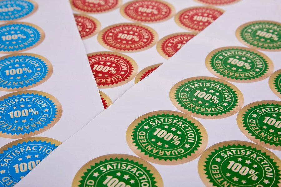 Sticker label customization