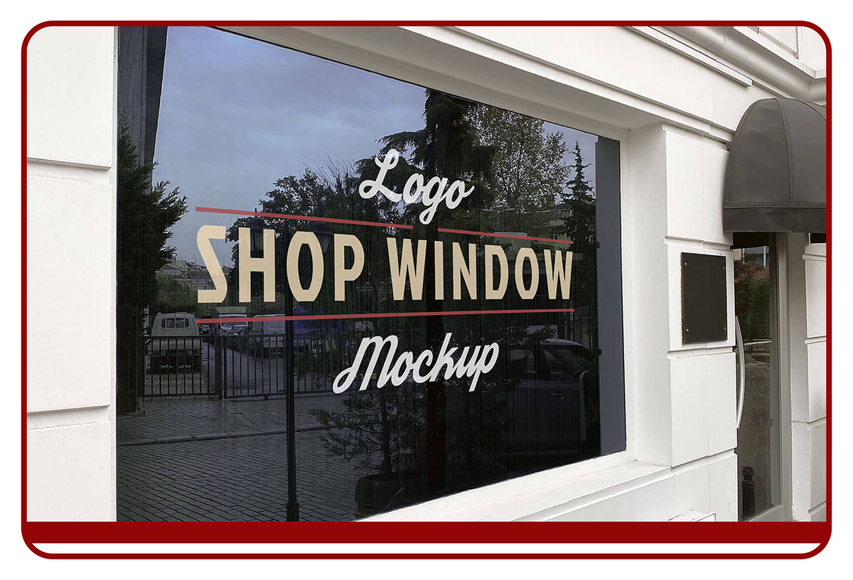Storefront window branding