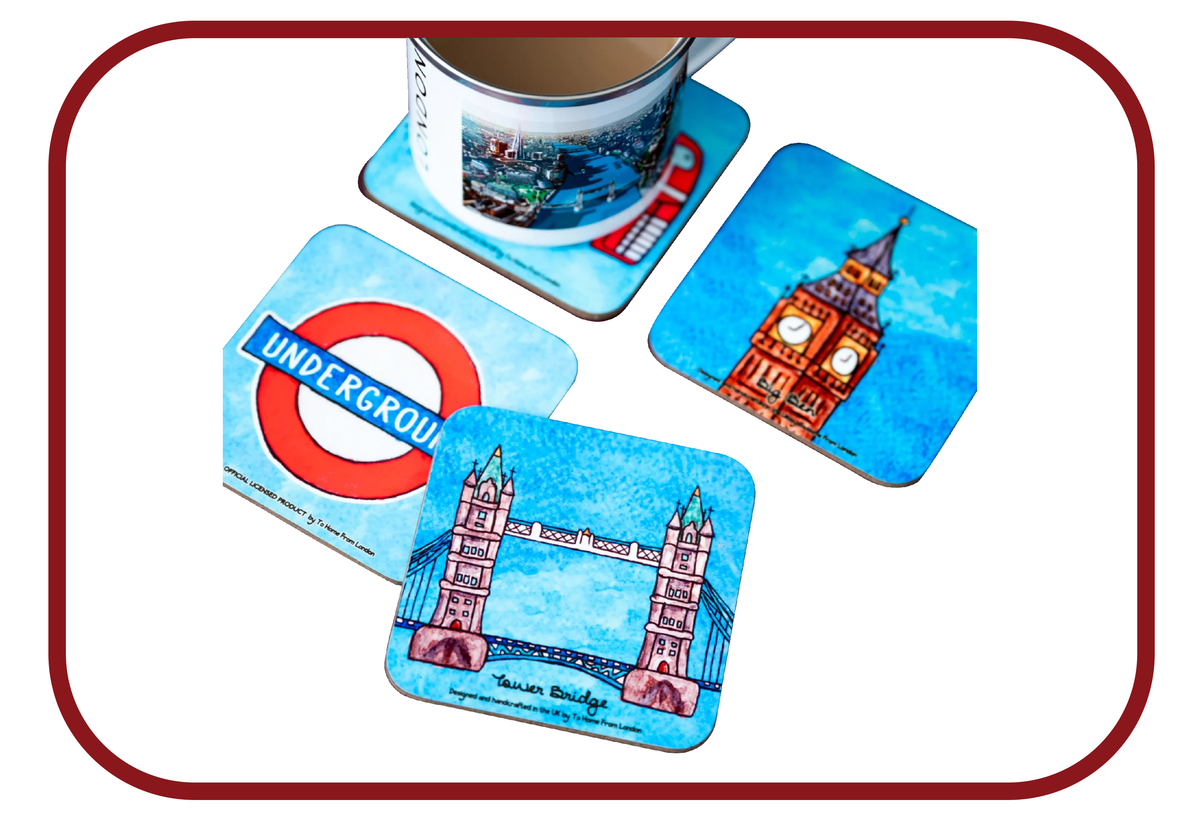 Personalized Drink Coasters - Custom Designs