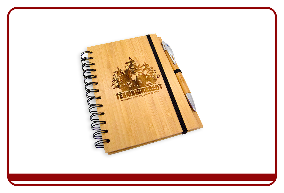 Wooden book laser engraving